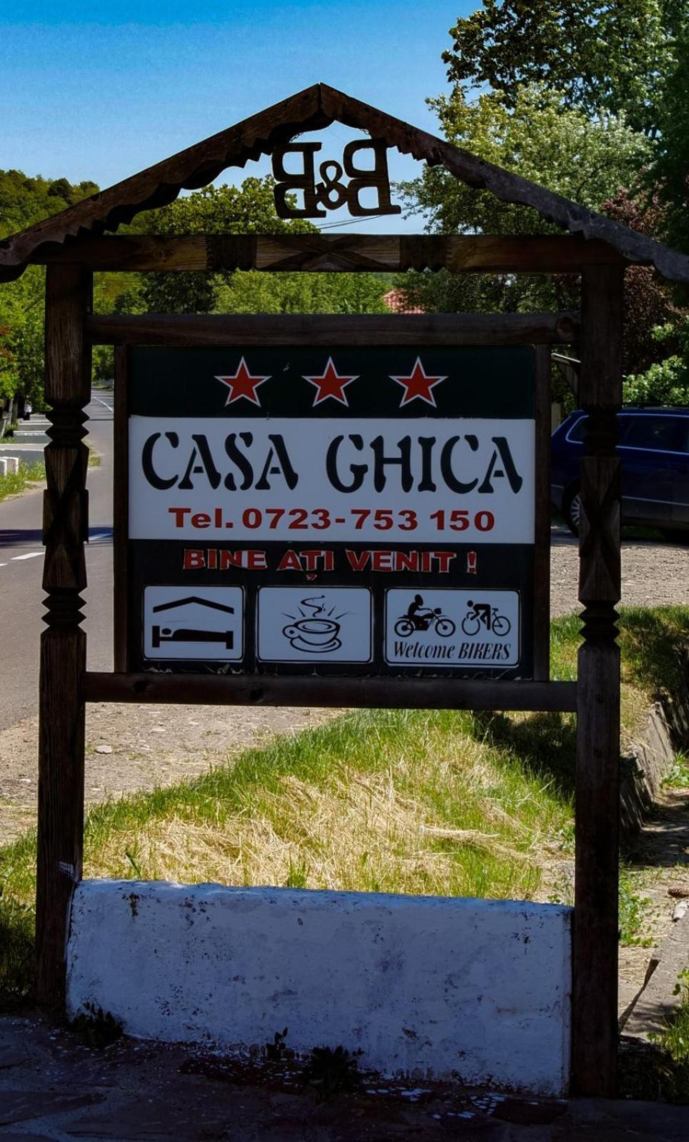 Pensiunea Casa Ghica Valea Salciilor Bagian luar foto